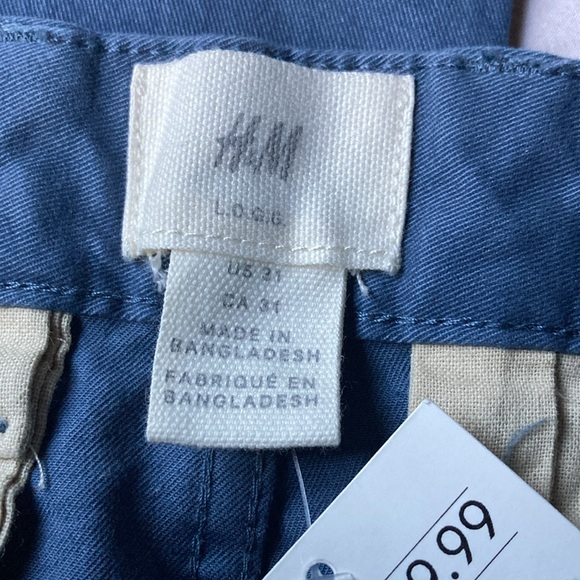 H&M L.O.G.G SKINNY FIT STRETCH COTTON CHINOS - Picture 9 of 10